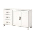 技术标题（荷兰语）：**Moderne witte commode met lades en deuren**