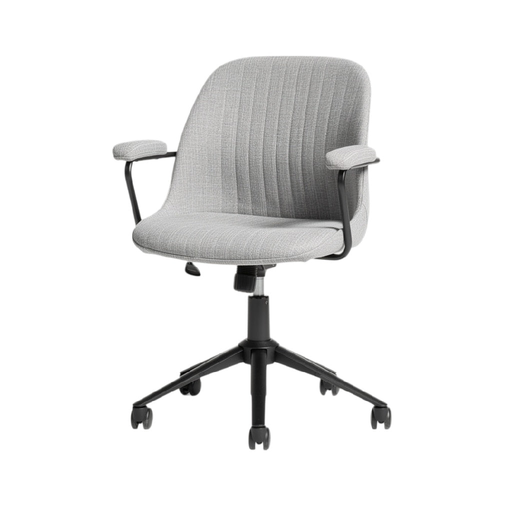 **Ergonomische Bureaustoel met Verstelbare Hoogte en Armleuningen**